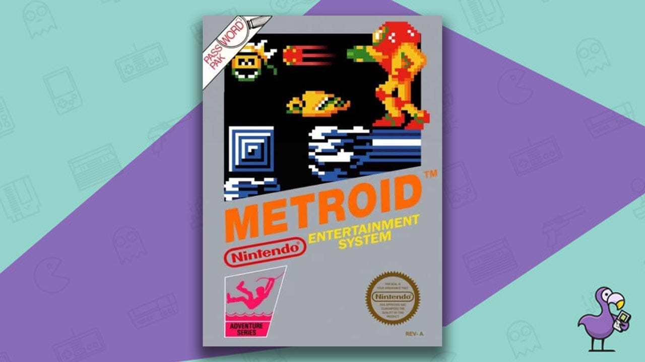 Metroid game case