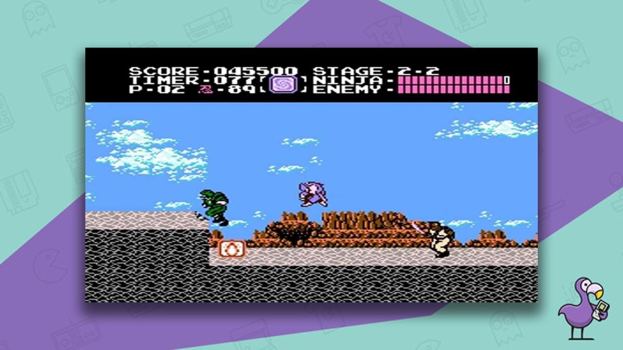 ninja gaiden NES gameplay