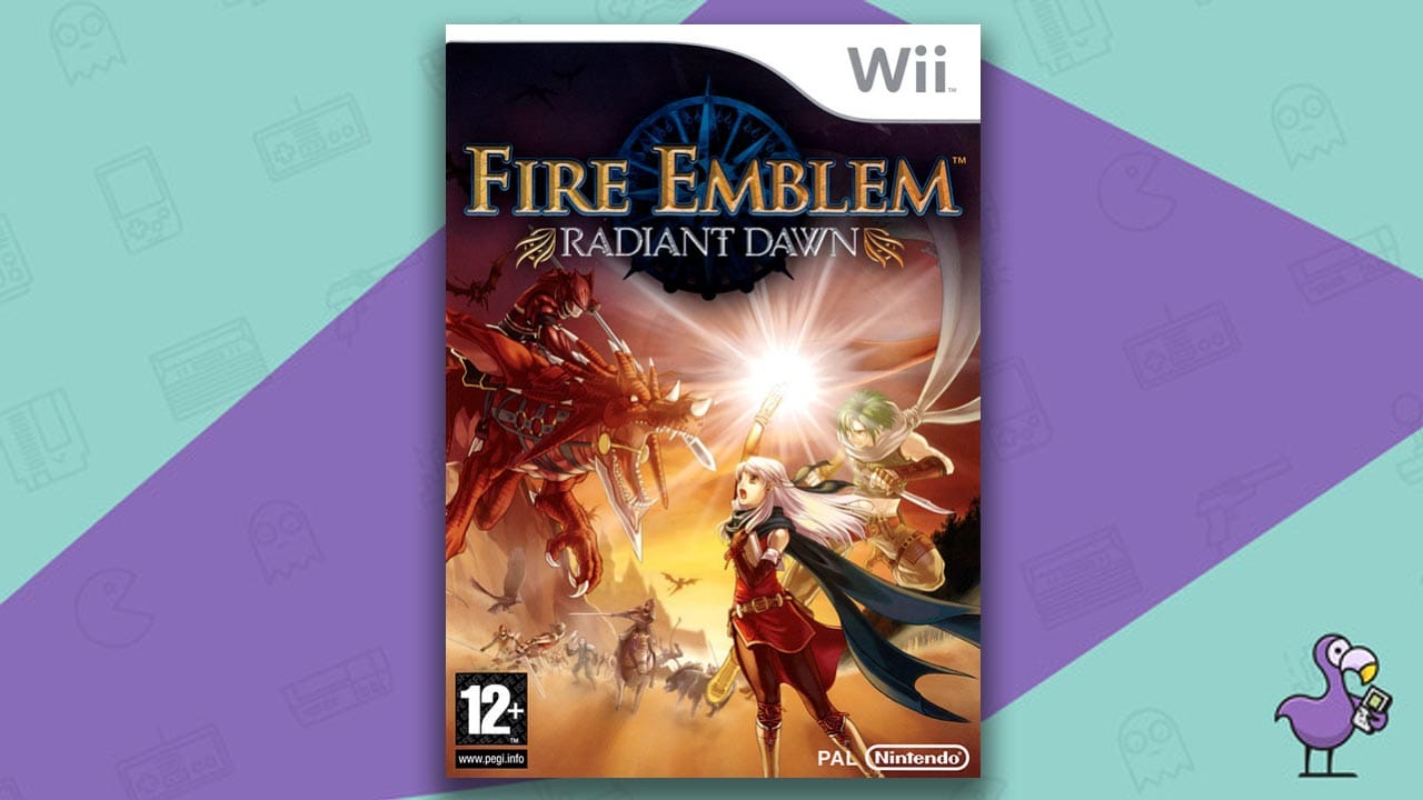 Rare Wii Games - Fire Emblem: Radiant Dawn game case cover art