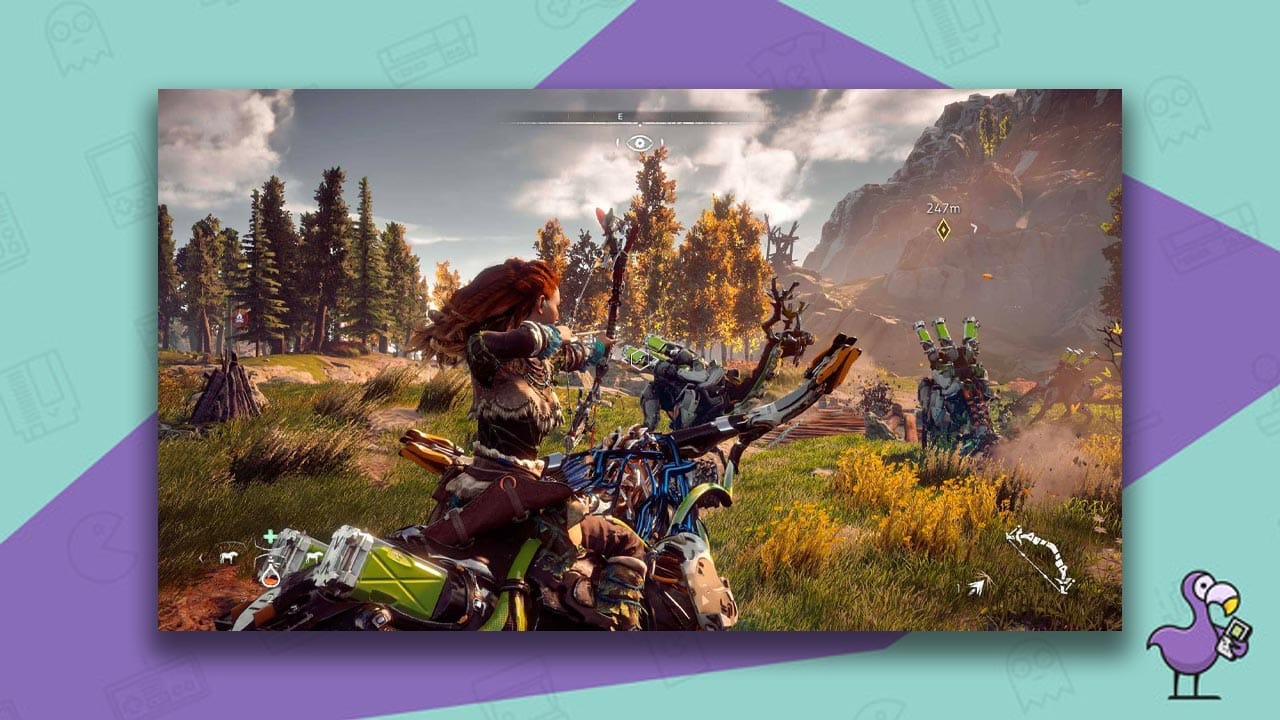 horizon zero dawn gameplay