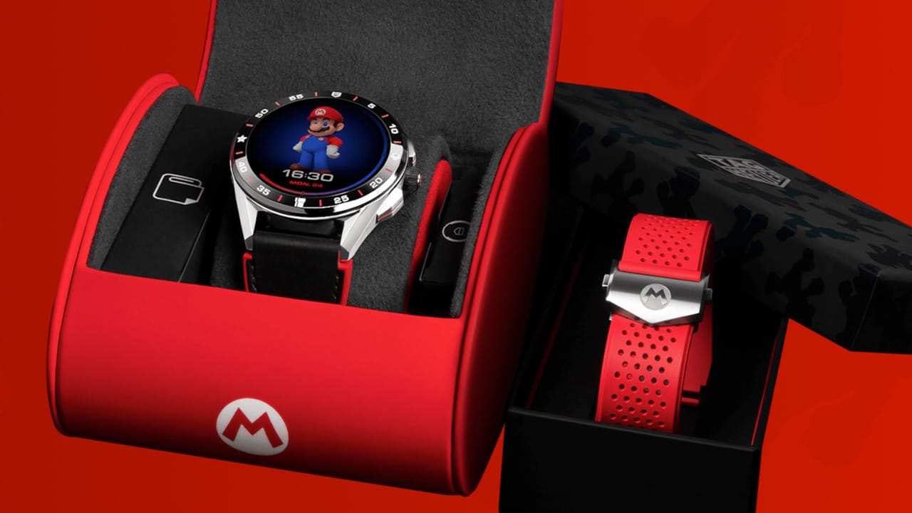 tag heuer super mario box