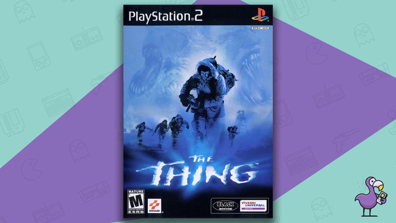 The Thing game case cover art