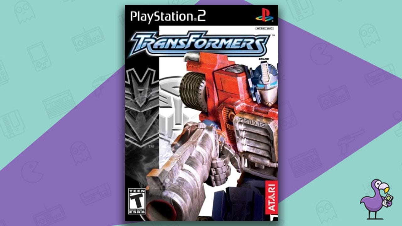 Underrated PS2 Games - Transformers game case cover art