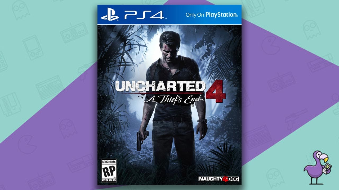 Best PS4 Games - Uncharted 4: A Thief's End game case cover art