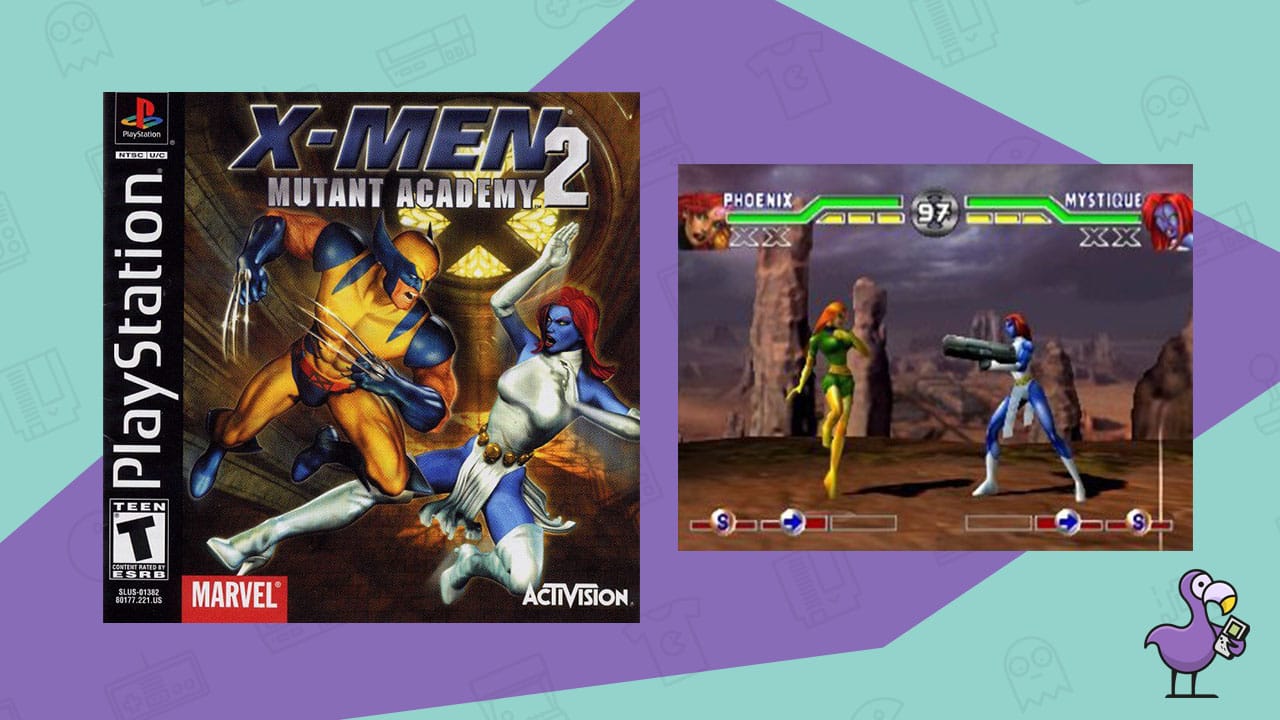 xmen 2 mutant academy ps1