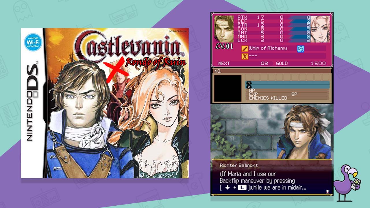 castlevania rondo of ruin ds rom hack