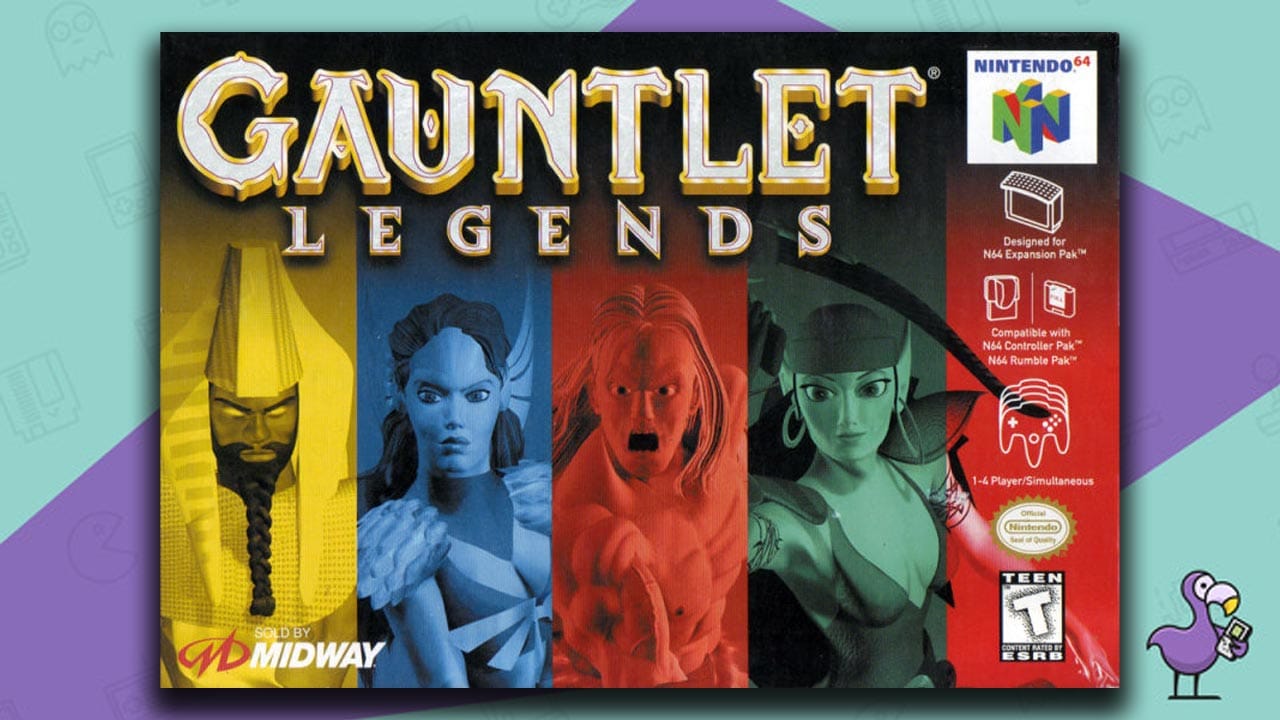 Gauntlet Legends game case cover art