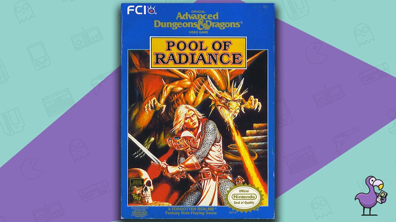 Pool of radiance game case cover 