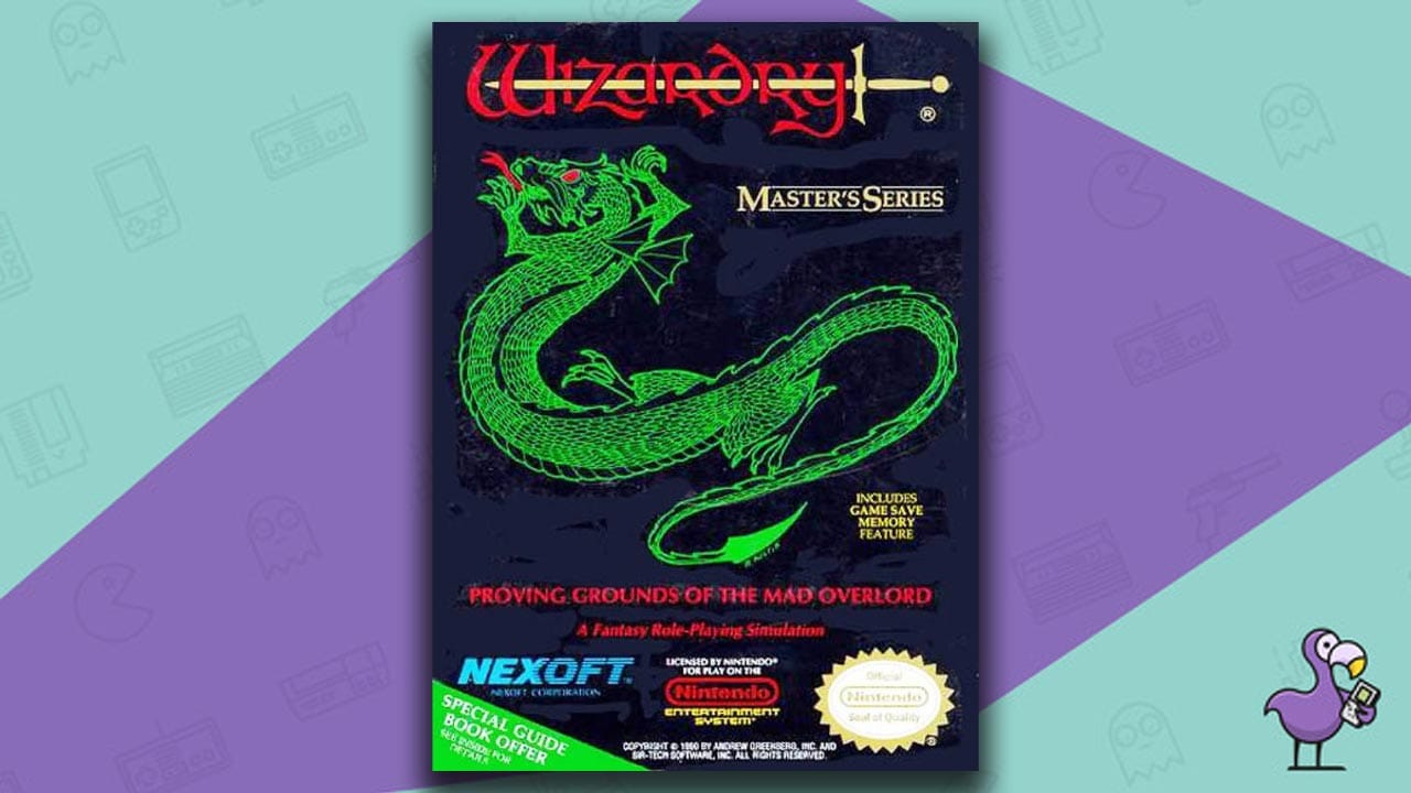 Wizardry: Proving Grounds Of The Mad Overlord game NES