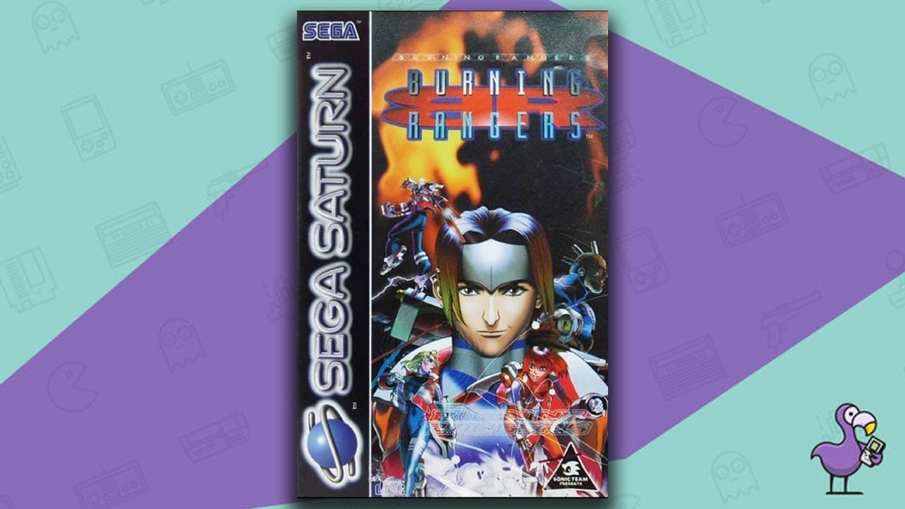 Burning Rangers game case cover art