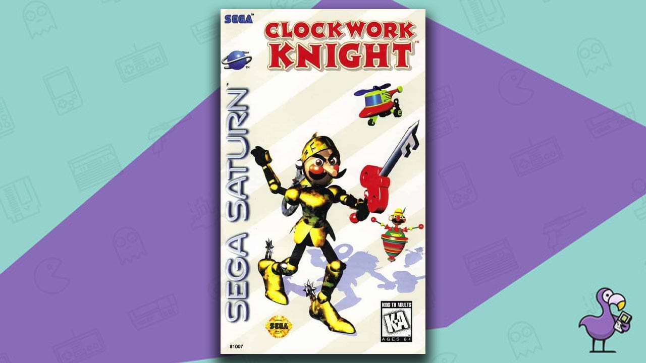 clockwork knight game case cover art