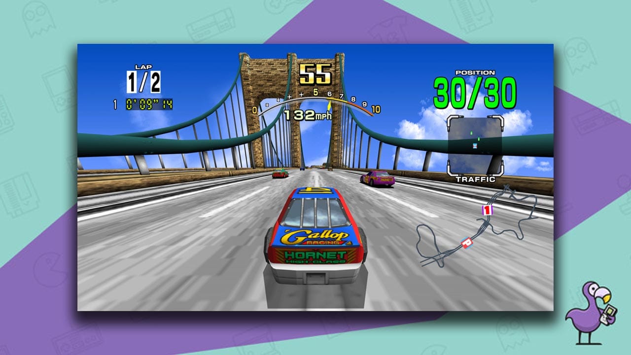 Daytona USA gameplay