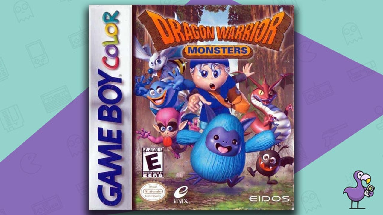 Dragon Warrior Monsters game case cover art