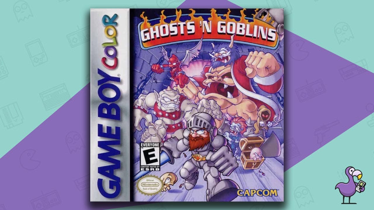 Ghost's n Goblins game case cover art