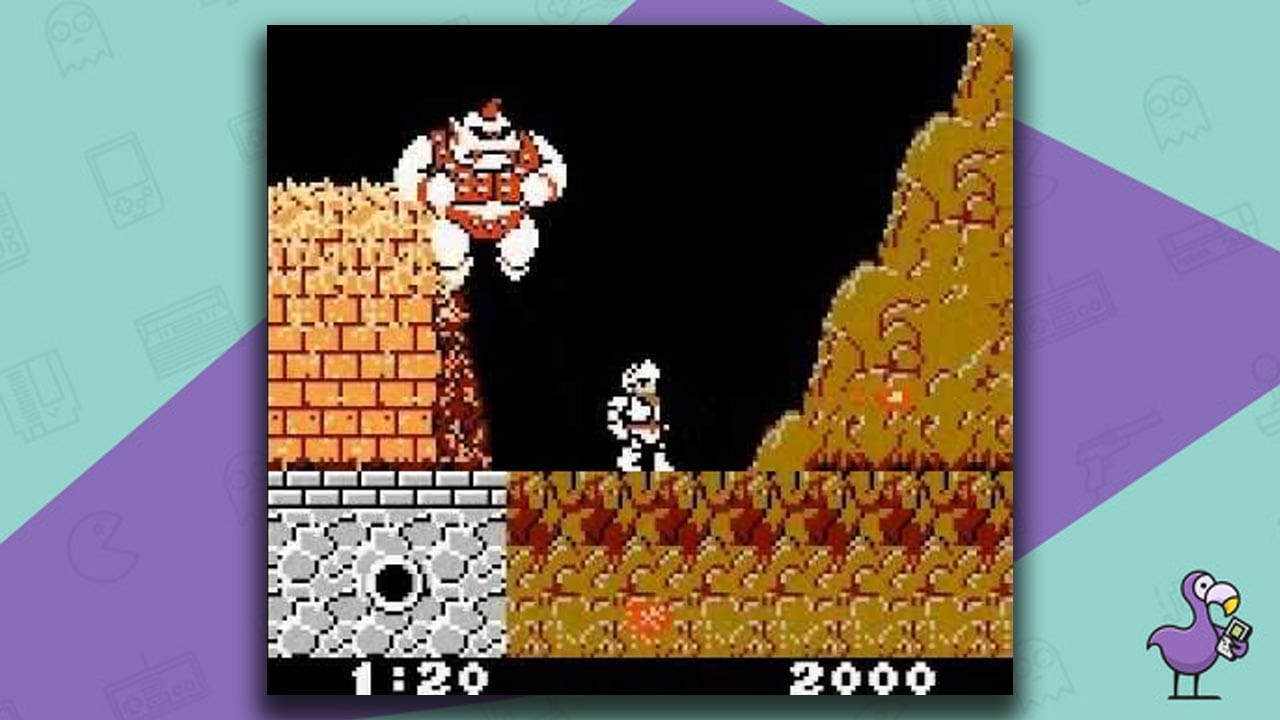 Ghosts 'n' Goblins gameplay game boy