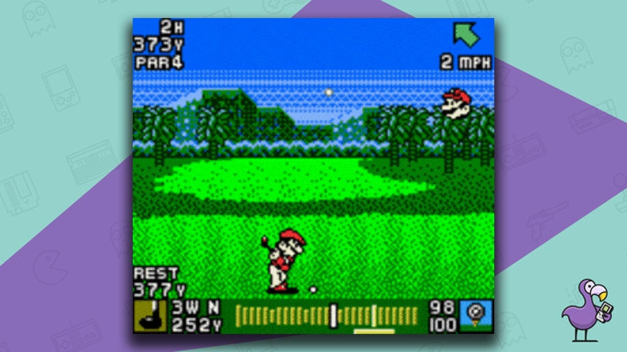 Mario Golf gameplay