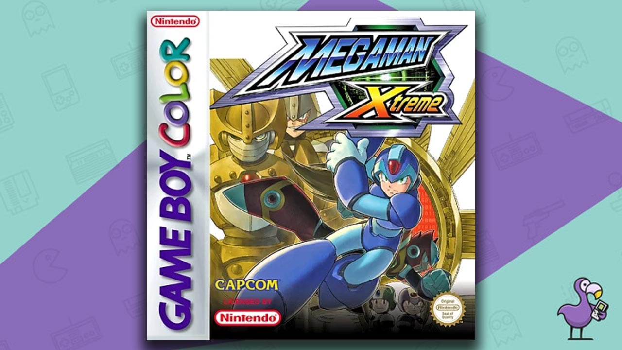 Mega Man Xtreme game case cover art