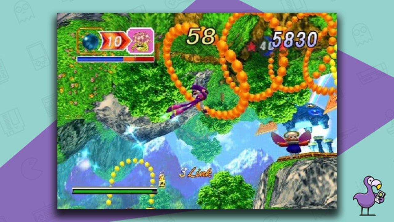 Nights Into Dreams gameplay