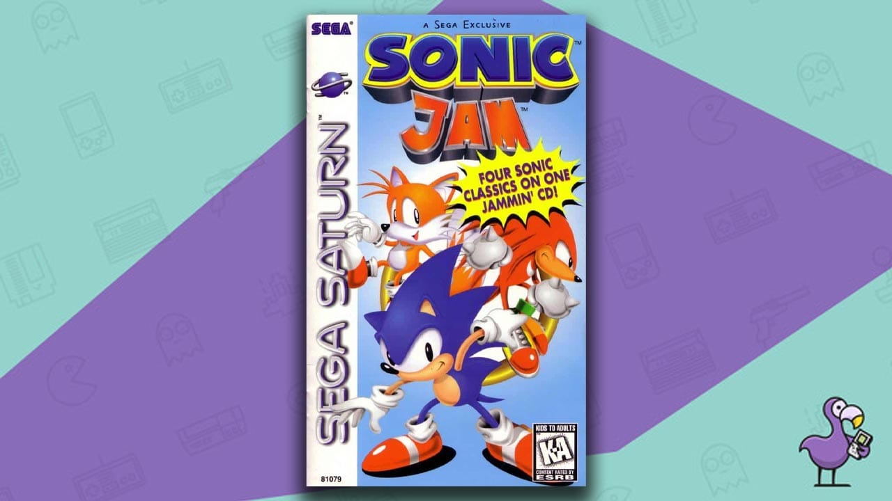 Sonic Jam Game Case Cover Art