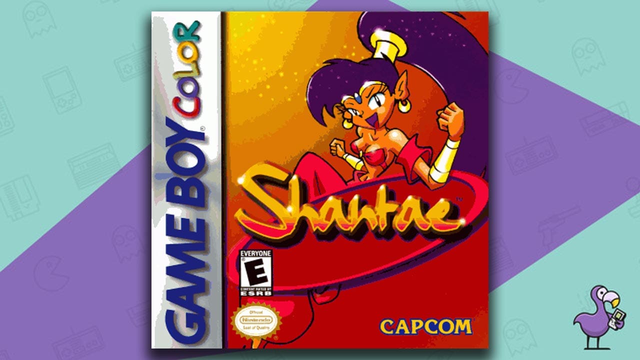 Shantae game case cover art