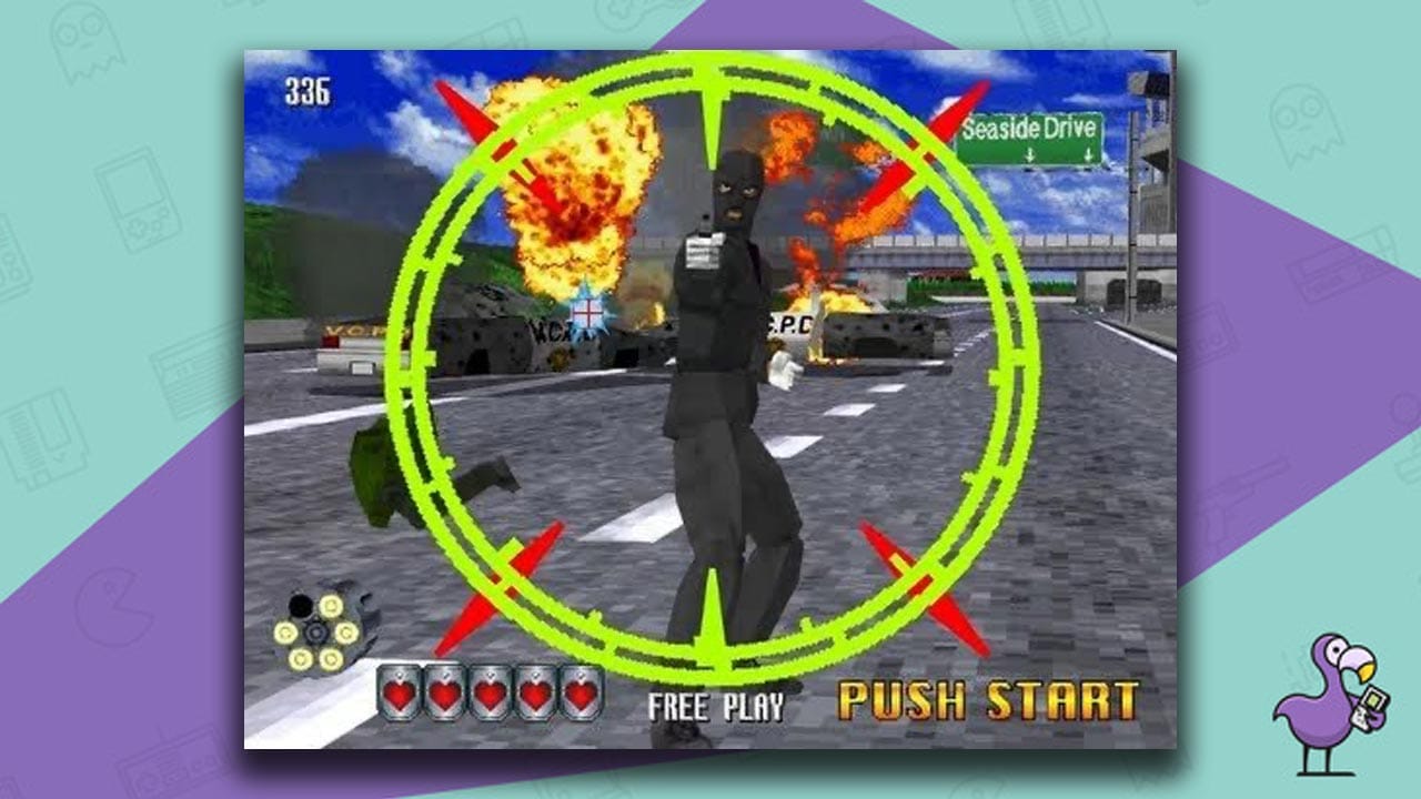 Virtua Cop gameplay