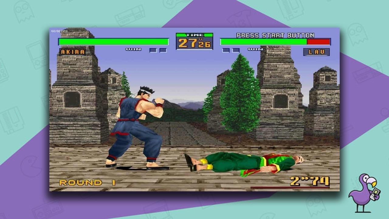 Virtua Fighter 2 gameplay