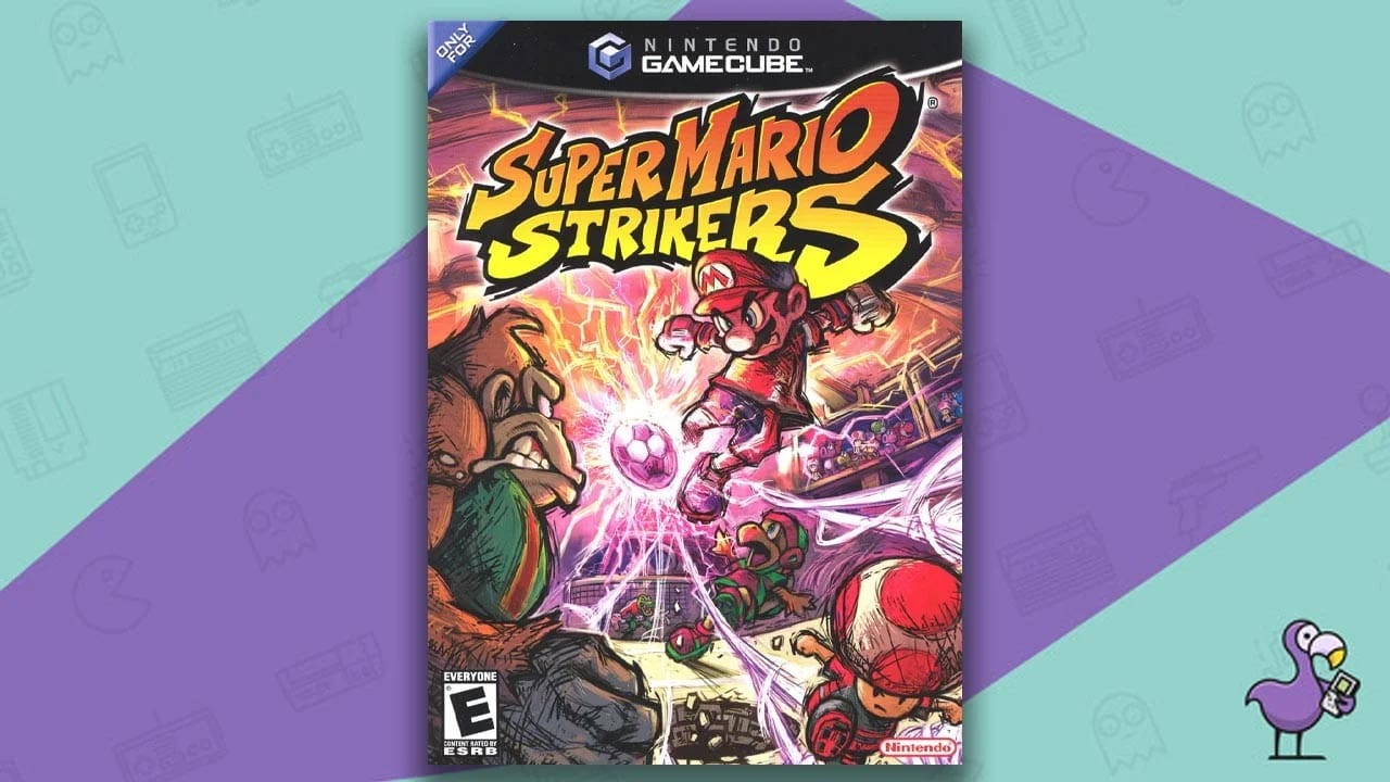 Super Mario Strikers Game Case Gamecube