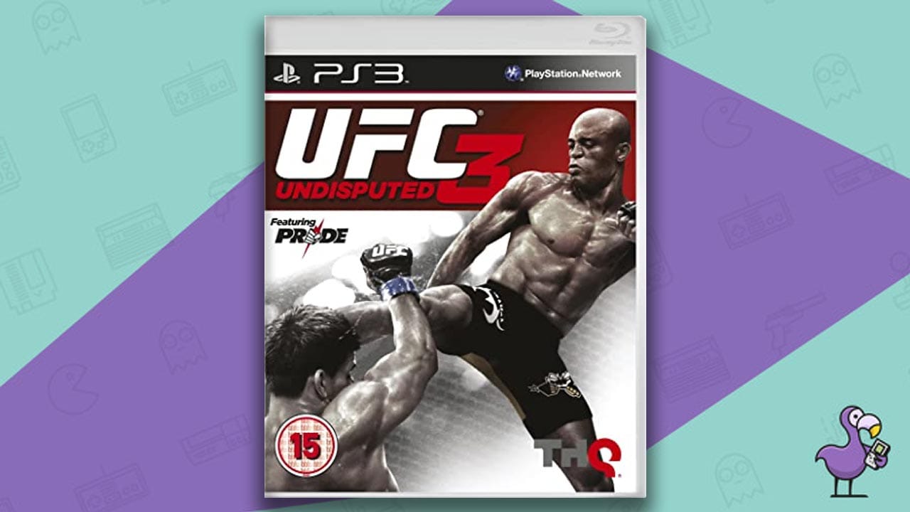 UFC Undisputed 3 game case cover art