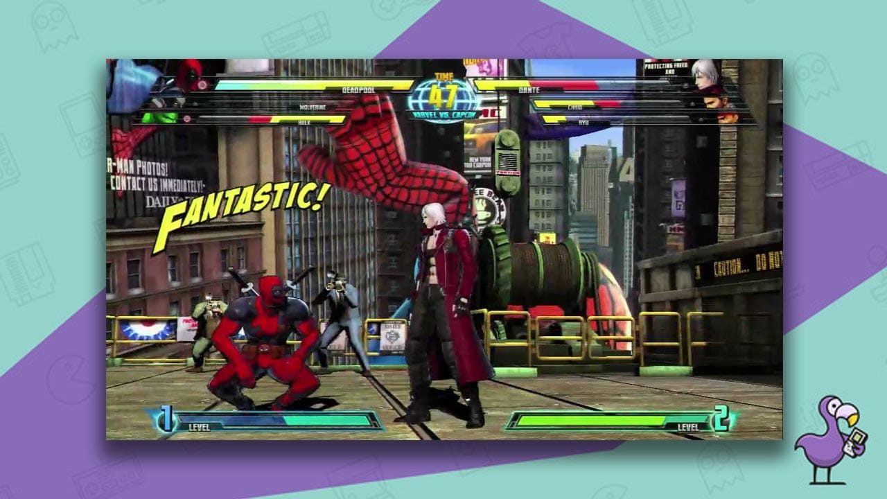 Ultimate Marvel VS Capcom 3 gameplay