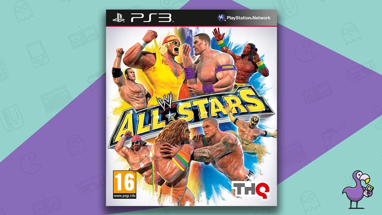 WWE All-Stars game case cover art