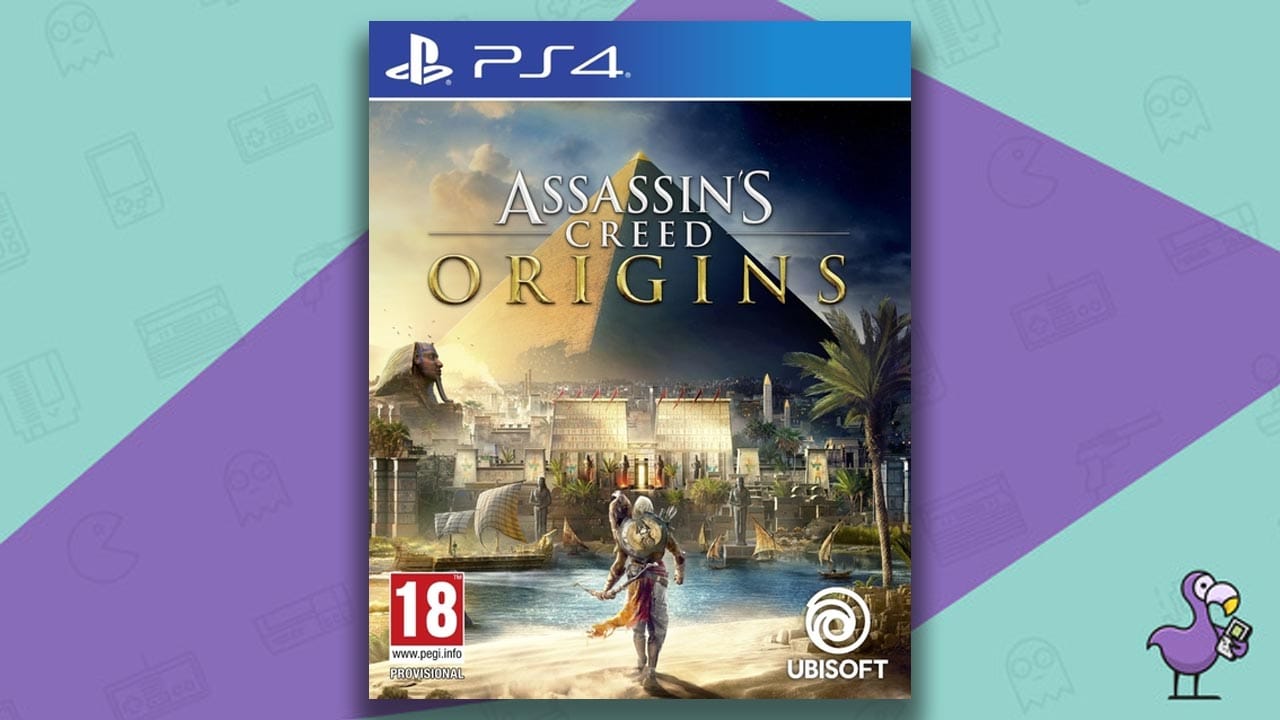 Assassins Creed Origins game case cover art