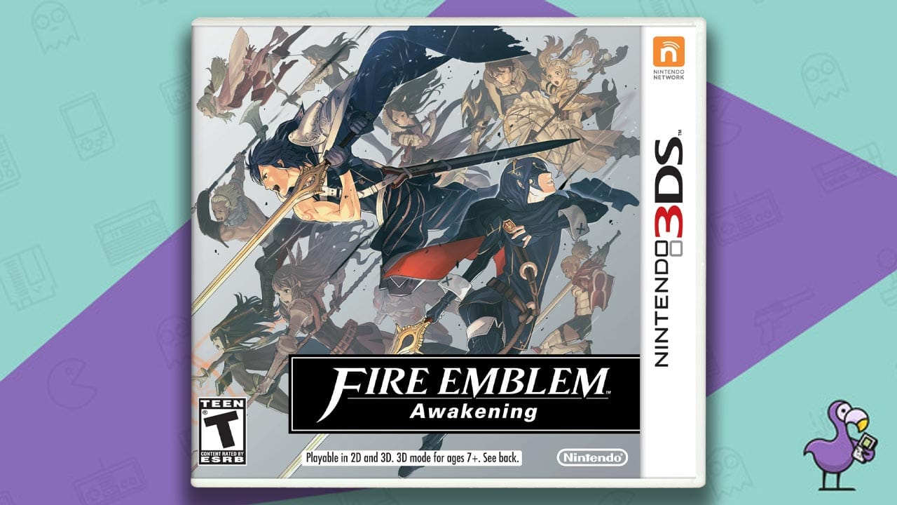 Fire Emblem Awakening game case cover art Nintendo 3DS