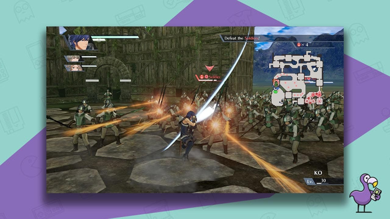 Fire Emblem: Warriors gameplay