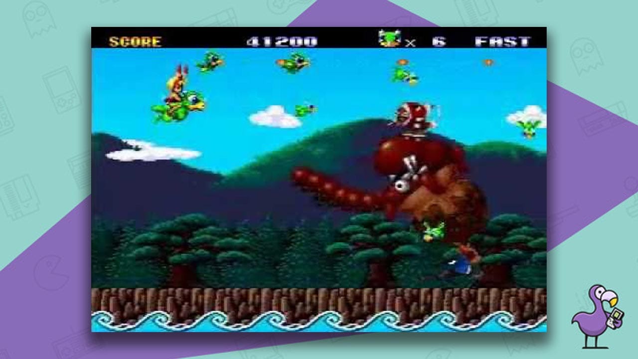 Keio Flying Squadron sega cd gameplay