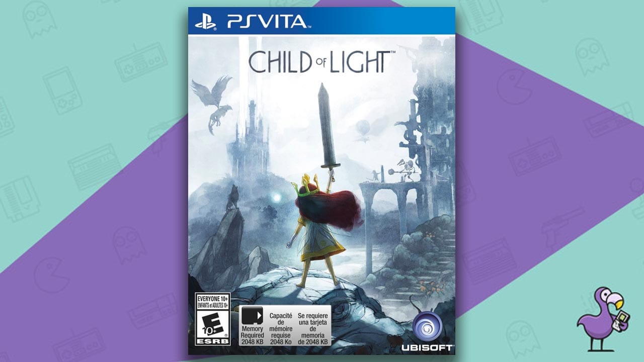 Best PS Vita games - Child of Light game case cover art