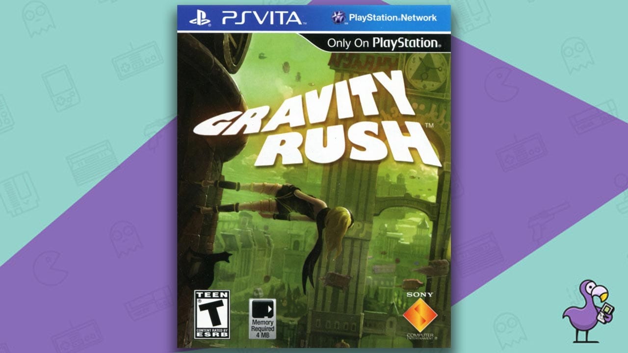 Gravity Rush game case cover art