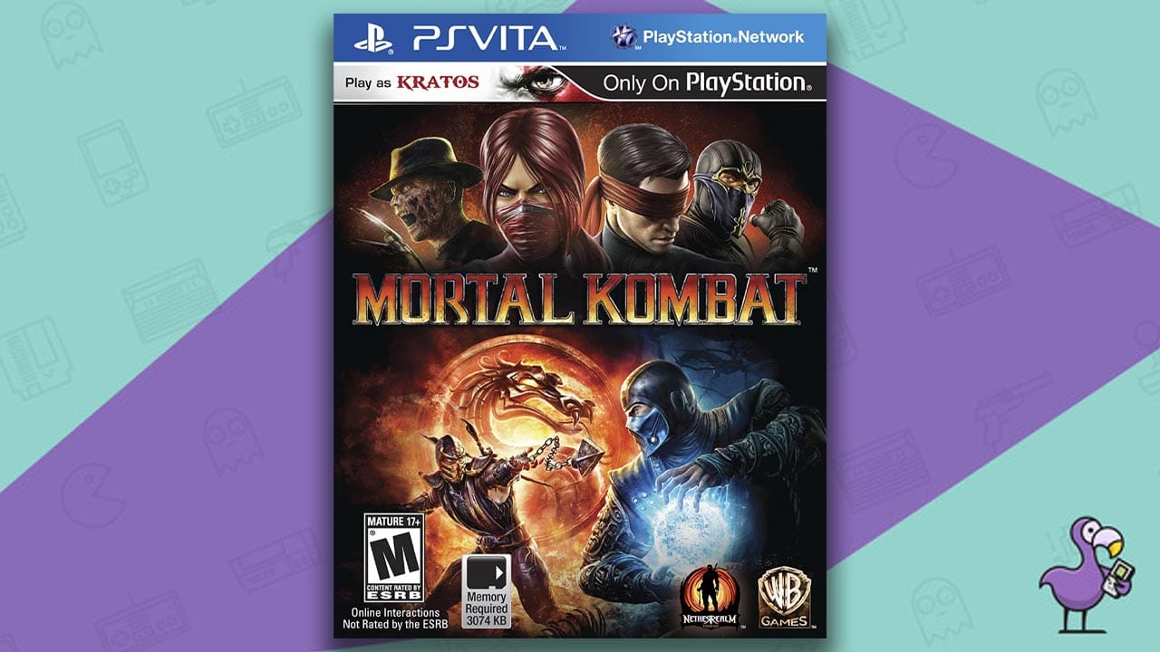 Mortal Kombat game case cover art