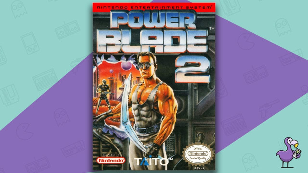 NES box for Power Blade 2