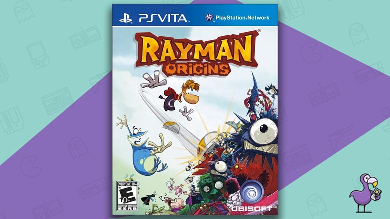 Rayman Origins game case cover art