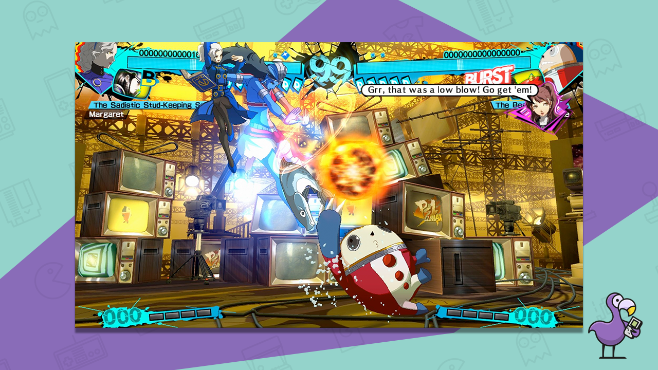 Persona 4 Arena gameplay