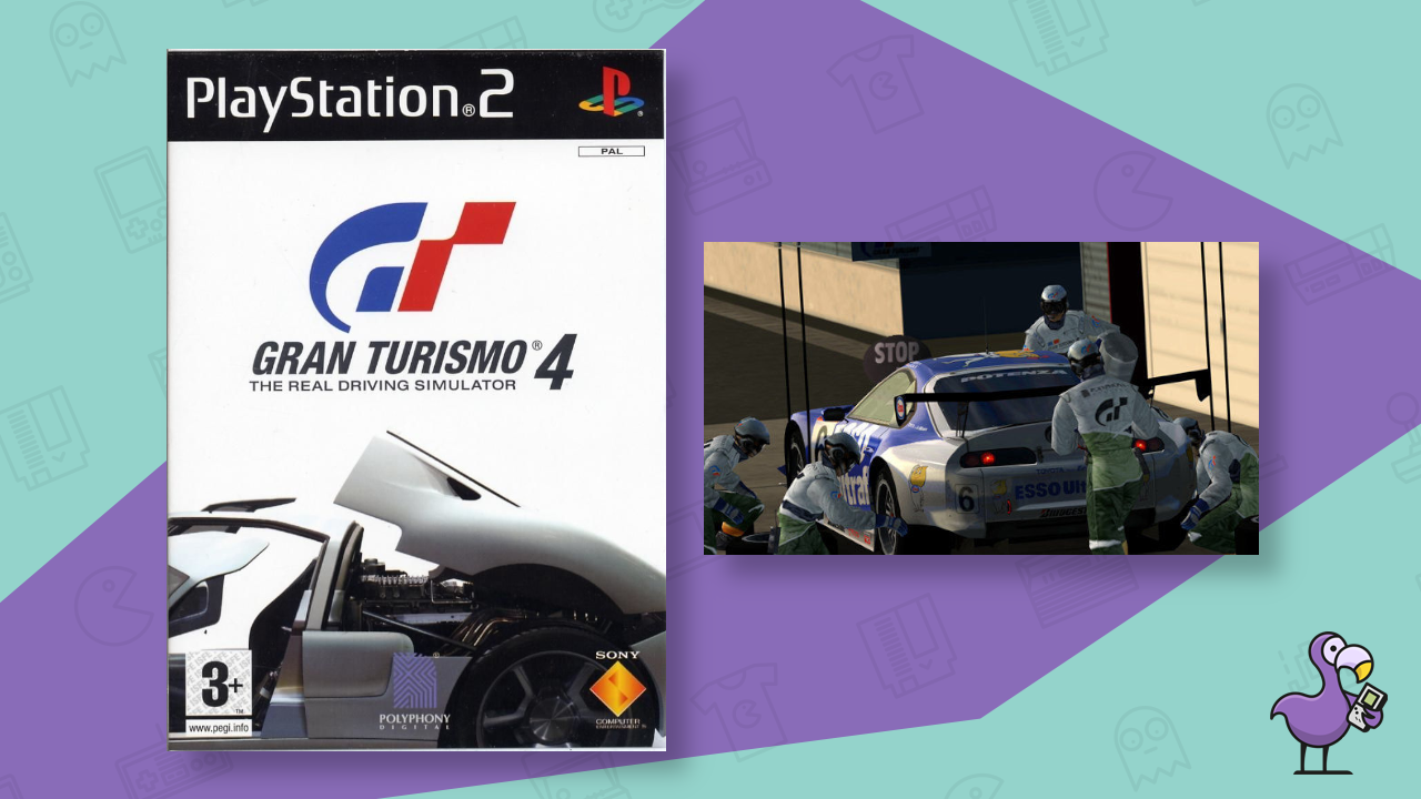 gran turismo 4 ps2 game case cover art best selling Ps2 games