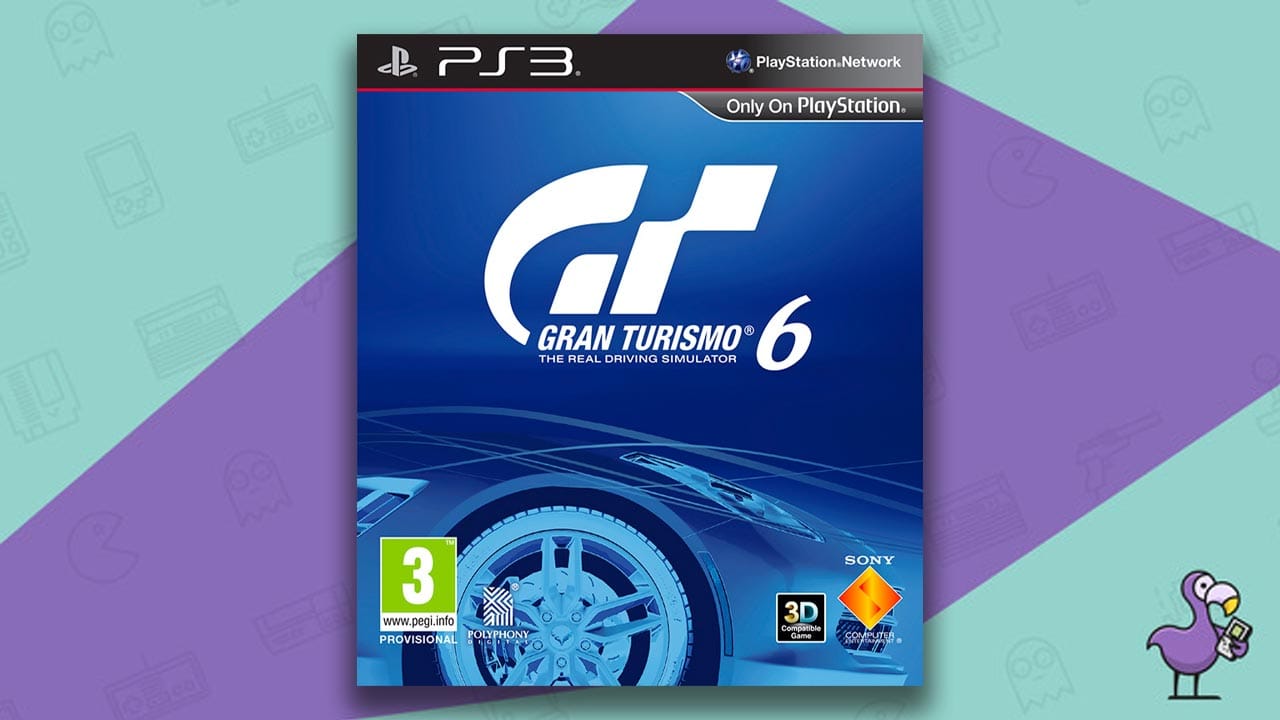 Best Selling PS3 Games - Gran Turismo 6 game case cover art