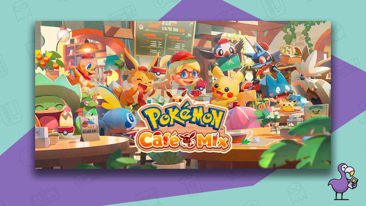 Pokemon Cafe Mix service scene