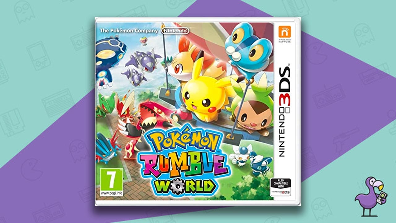 All Pokemon Games In Order - Pokemon Rumble World game case 