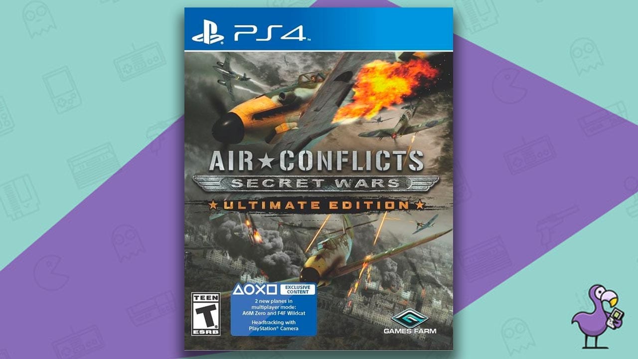 Air Conflicts: Secret Wars Ultimate Edition game case cover art