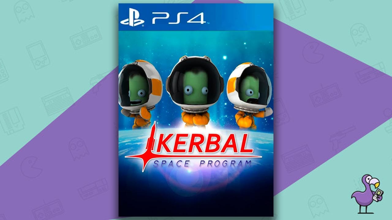 Kerbal Space program game case cover art