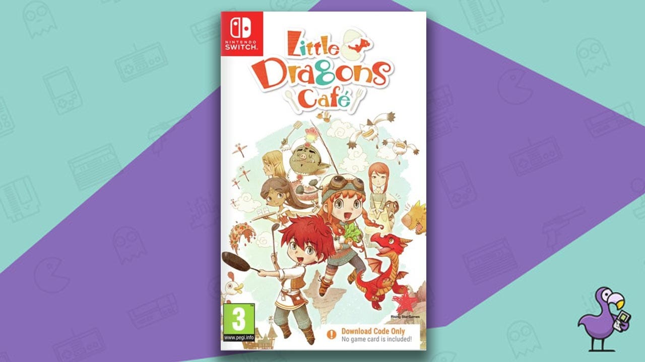 Little Dragons Cafe game case cover art