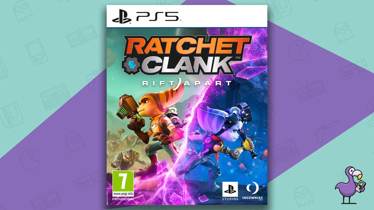 Ratchet & Clank: Rift Apart game case cover art PS5