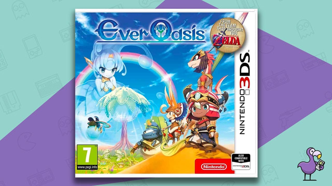 Ever Oasis game case cover art