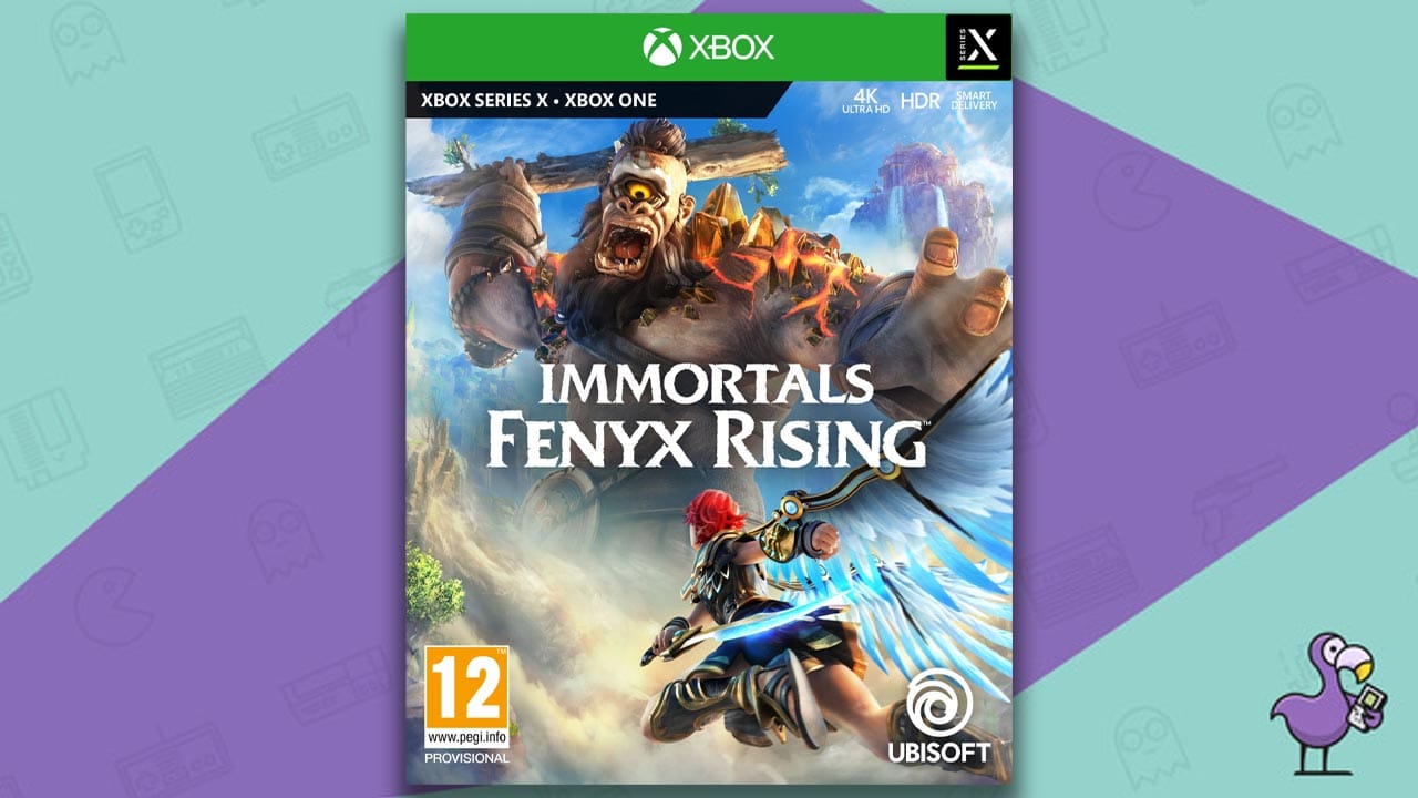 Immortals Fenyx Rising game case Xbox One